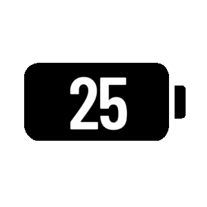 25mAh