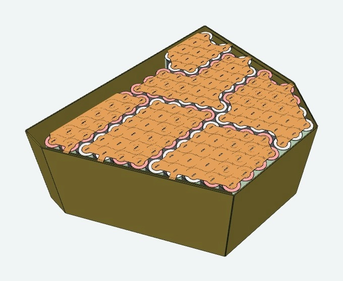 Pack in its FR-4 wrap.