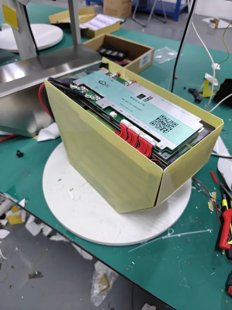 BMS wiring, ready for the case.