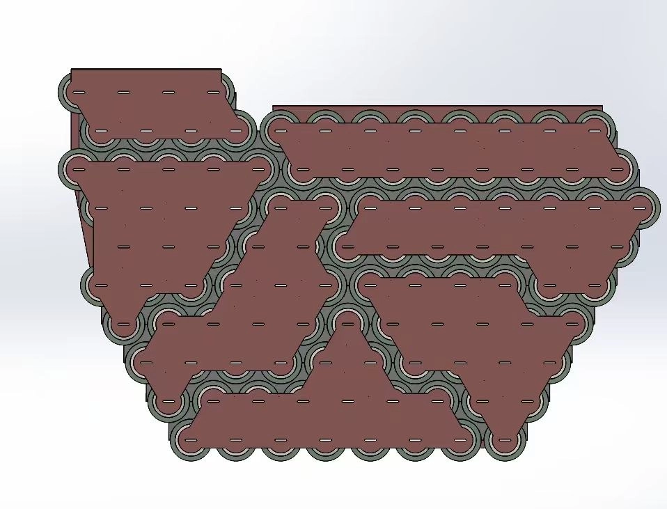 Copper series groups, drawn.