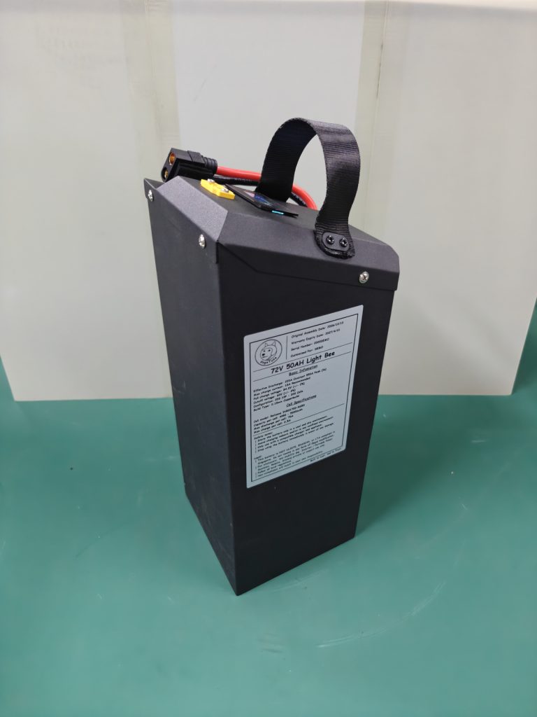 Alternate view of the branded Light Bee battery case